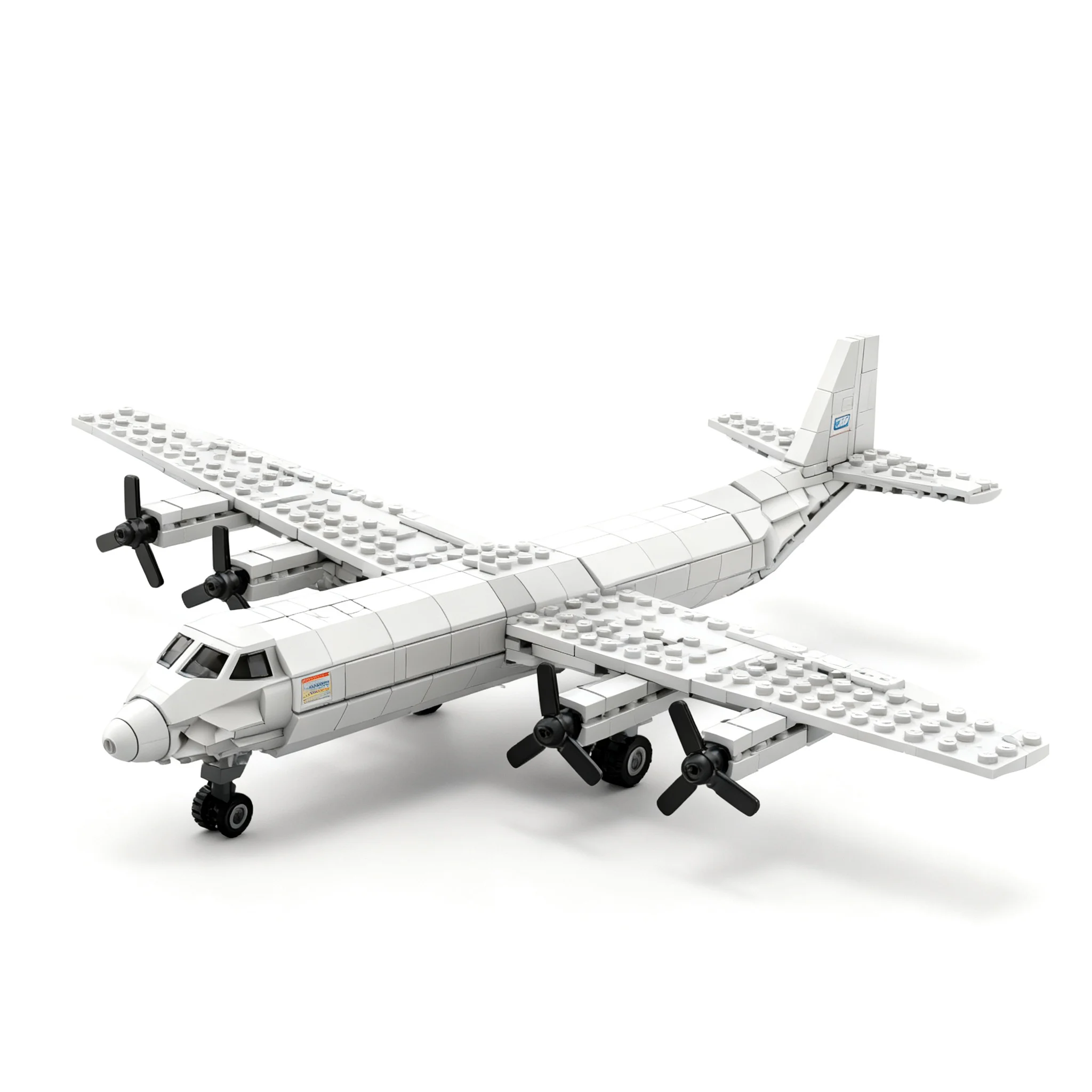 584pcs MOC Creator Creator Expert US Navy Lockheed P-3 Orion 1 100 Model Building Blocks Christmas Gifts Toy Architecture 3D