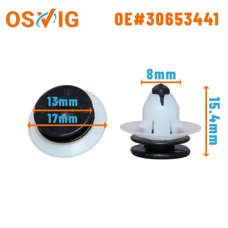 

20PCS 30653441 Suitable for the trunk trim panel fixing clamp of Volvo S80L/S60/S40/XC90/XC60