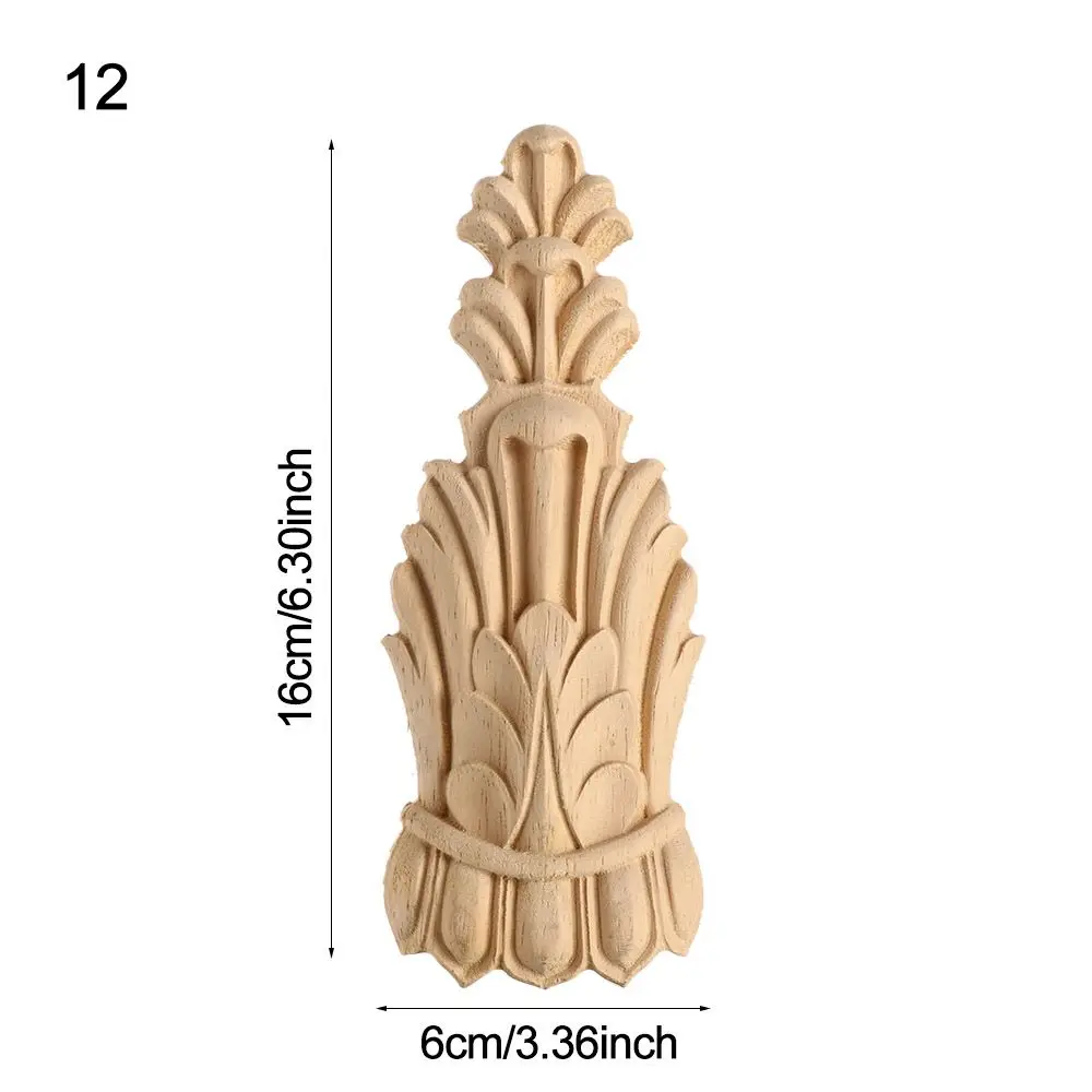 Multi Styles European Style Decoration Crafts Cabinet Seat Feets Home Decor Furniture Foot Legs Vintage Wood Carved