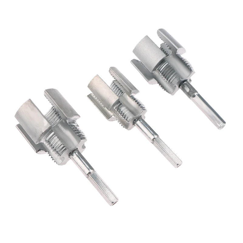 Pipe Thread Cutting Tool Electric Drill Compatible PVC Pipe Inner Outer Hole Threads Opener PVC Thread Maker Tool 1/2" 3/4" Tool