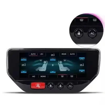 AC Panel Piano Black Car Aircon Board For Maserati GT/GC GranTurismo Climate Control Board Full Touch Screen