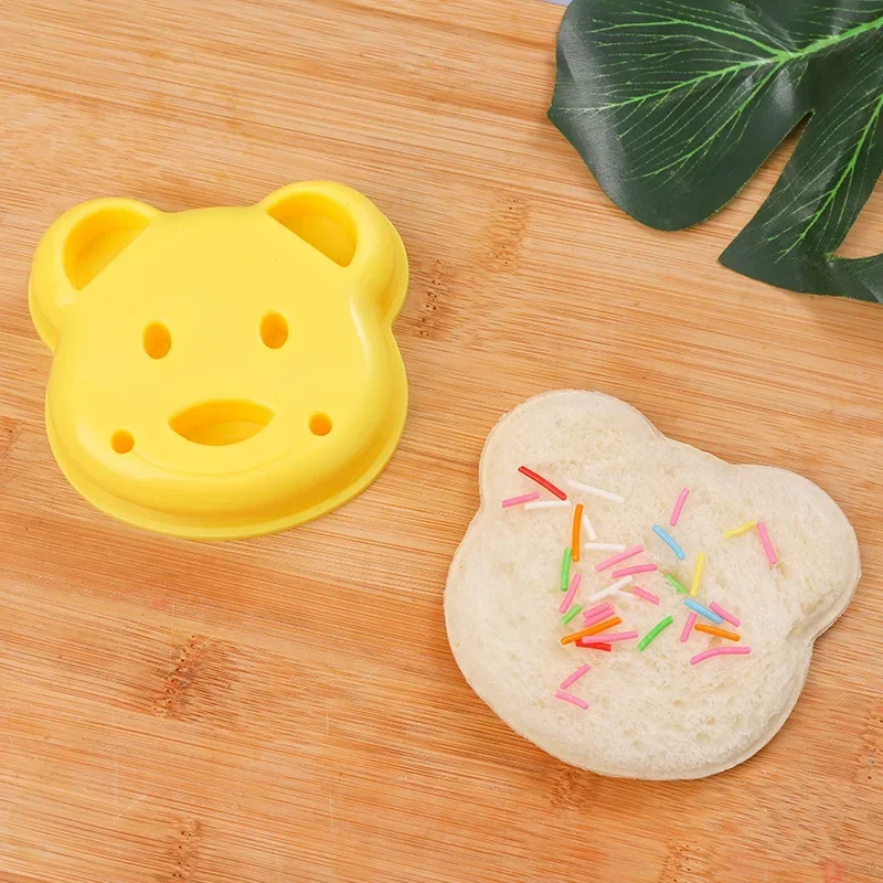 Cute Bear Sandwich Mold Toast Bread Making Cutter Mould Cute Baking Pastry Tools Children Interesting Food Kitchen Accessories