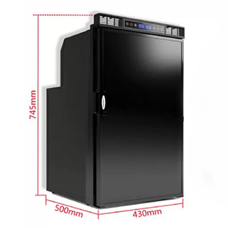 RV Refrigerator Built-In Camper Van Refrigerator 12V/24V Caravan Refrigerator With Good Quality