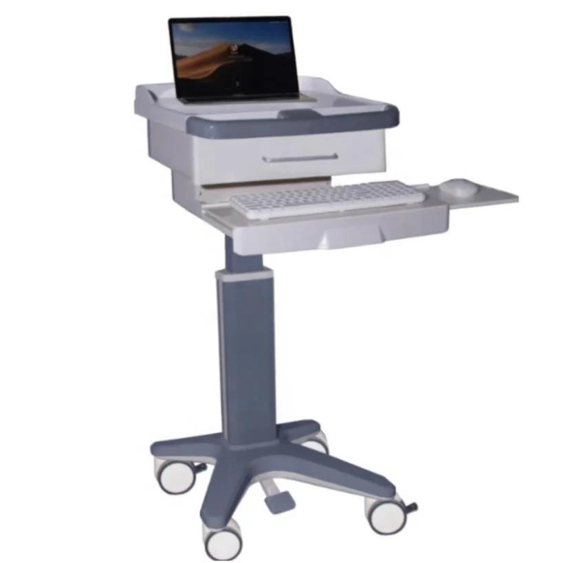 High quality hospital Clinic medical mobile cart ward computer cart computer instrument cart