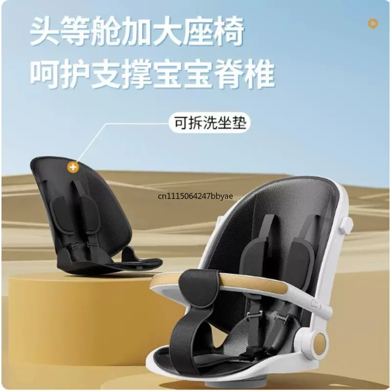 Double children's tricycle, twin trolley, rotating seat can lie down, explosion-proof wheel baby bicycle