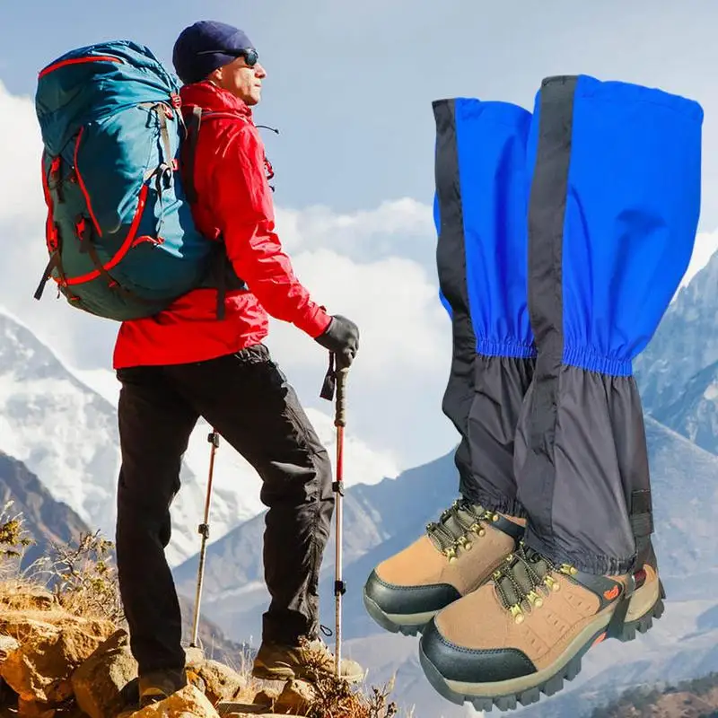 Outdoor Travel Leg Warmer Hiking Leg Gaiter Waterproof Anti-sand shoe cover Hunt Climbing Camping Winter Tourist Snow Foot Cover