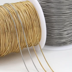 2meters Stainless Steel Snake Chains 2mm Thin Round Bone Chain for Jewelry Making Women Fashion Necklace Bracelet DIY Findings