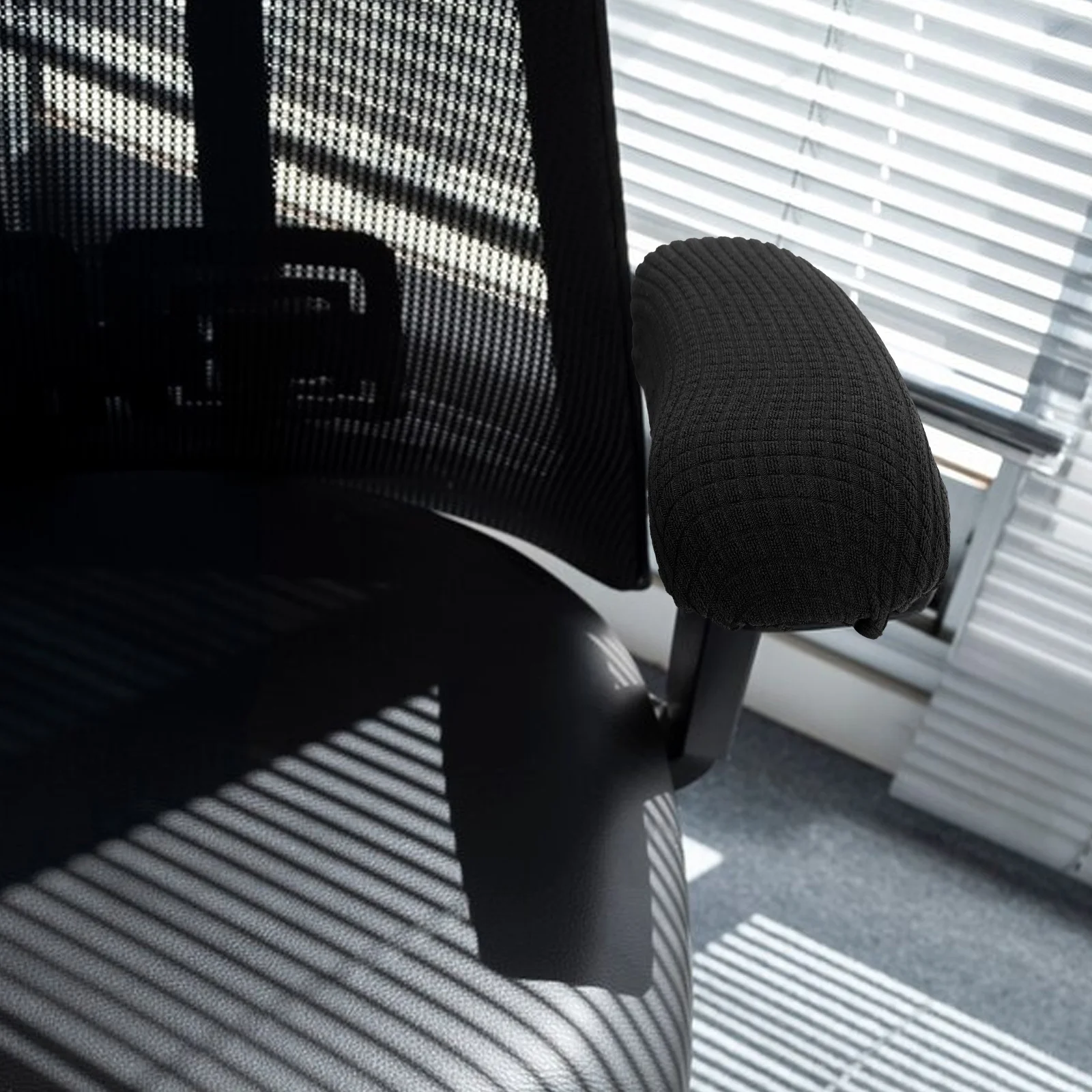 

2Pcs Chair Armrest Covers Stretchable Armrest Protection Cover Comfortable Elbow Pad for Office Chair Handle Anti-Slip Design