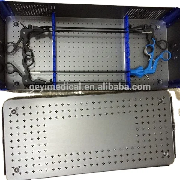 Geyi Factory Price Stainless Steel Laparoscopic UV Sterilization Cases Laparoscopy Medical