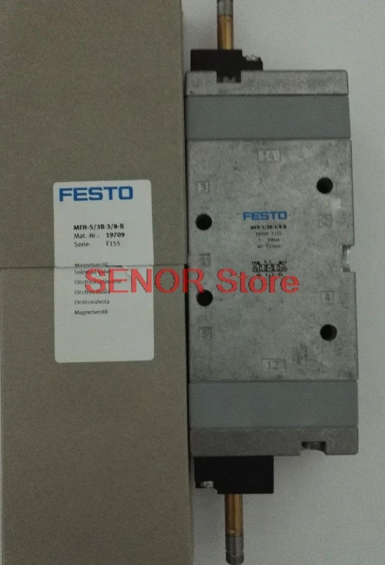 

New original solenoid valve MFH-5/3B-3/8-B 19709 with coil DC24V or AC220