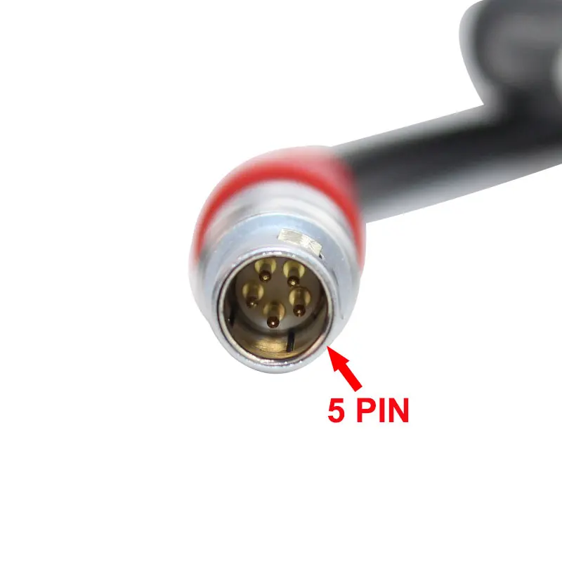 5 Pin LE52X-H Instrument Power Cable Connect Stonex Geomax Unistrong From GPS to ADL PDL To Alligator LE52X-H Data Cable