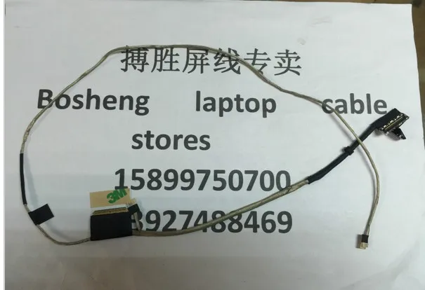 Elastyczny kabel do ekranu wideo dla Toshiba E45 E45T E45T-AM50D-A-10 E55T E55T-A M50D-A laptopa wyświetlacz LCD taśma kamera elastyczny kabel