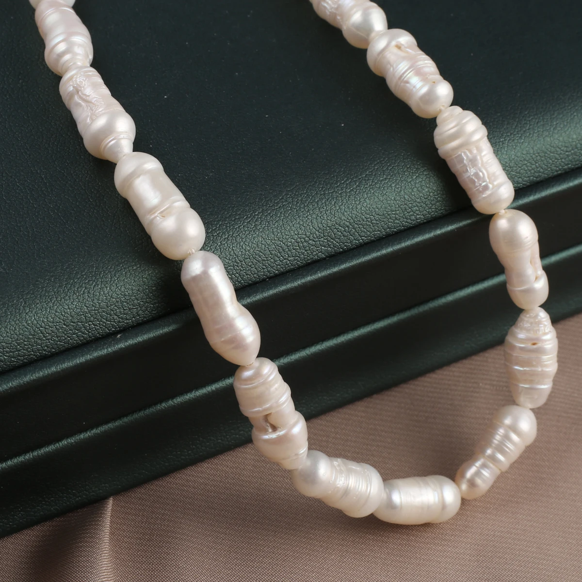 Natural Pearl Thread Bead Exquisite Shape Elegant Appearance for DIY Jewelry Making Handmade Bracelet Necklace Length 36cm