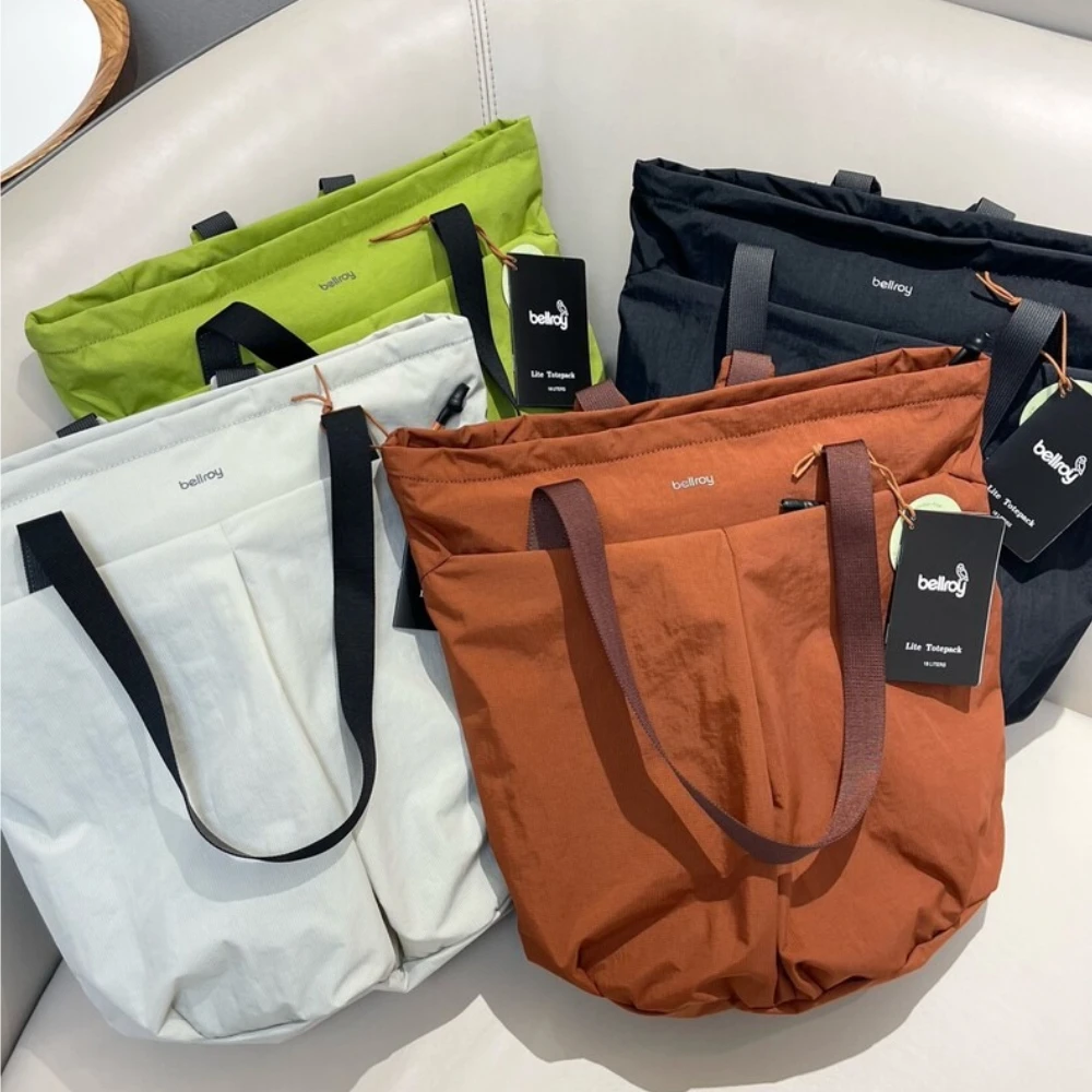 Bellroy Lite Totepack 18L Large Capacity Lightweight 2 Ways Carry Tote Backpack Water Resistant Outdoor Travel Commute Daypack