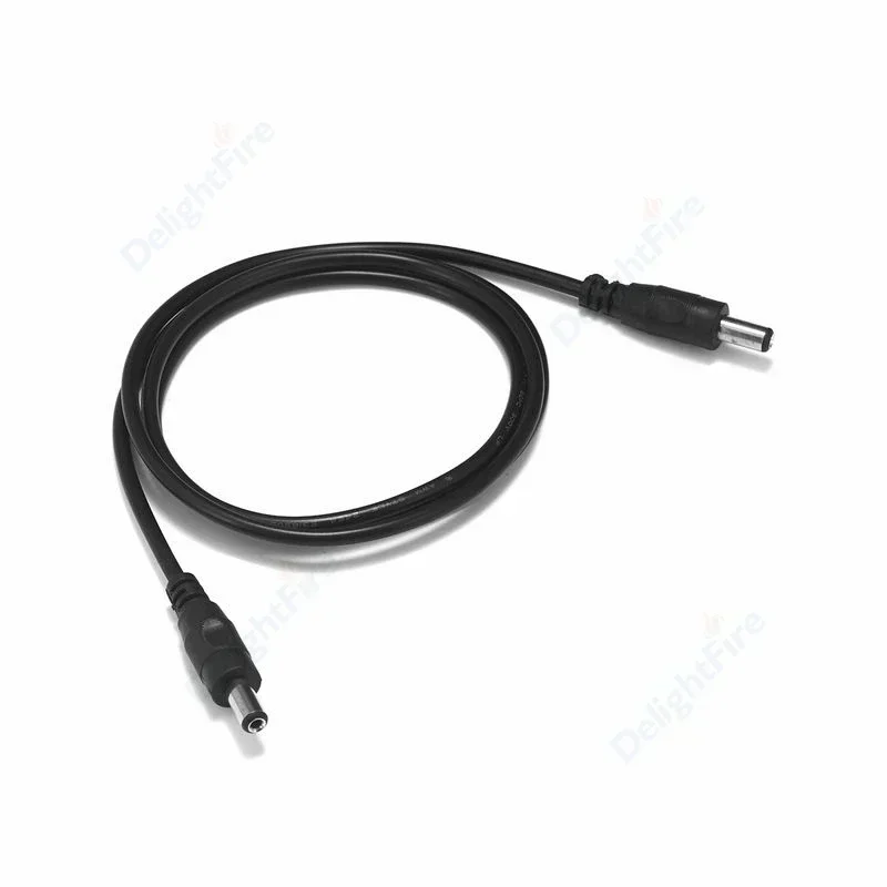 Male To Male 5.5mm*2.1mm Jack DC Power Extension Cable 5V 12V 3A CCTV IP Network Camera Extension Cord for Router LED Lighting