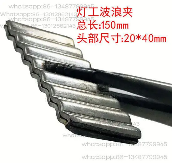 Straight Lines Vertical Stripes Clips Wave Clips Lamplight Glass Crimping