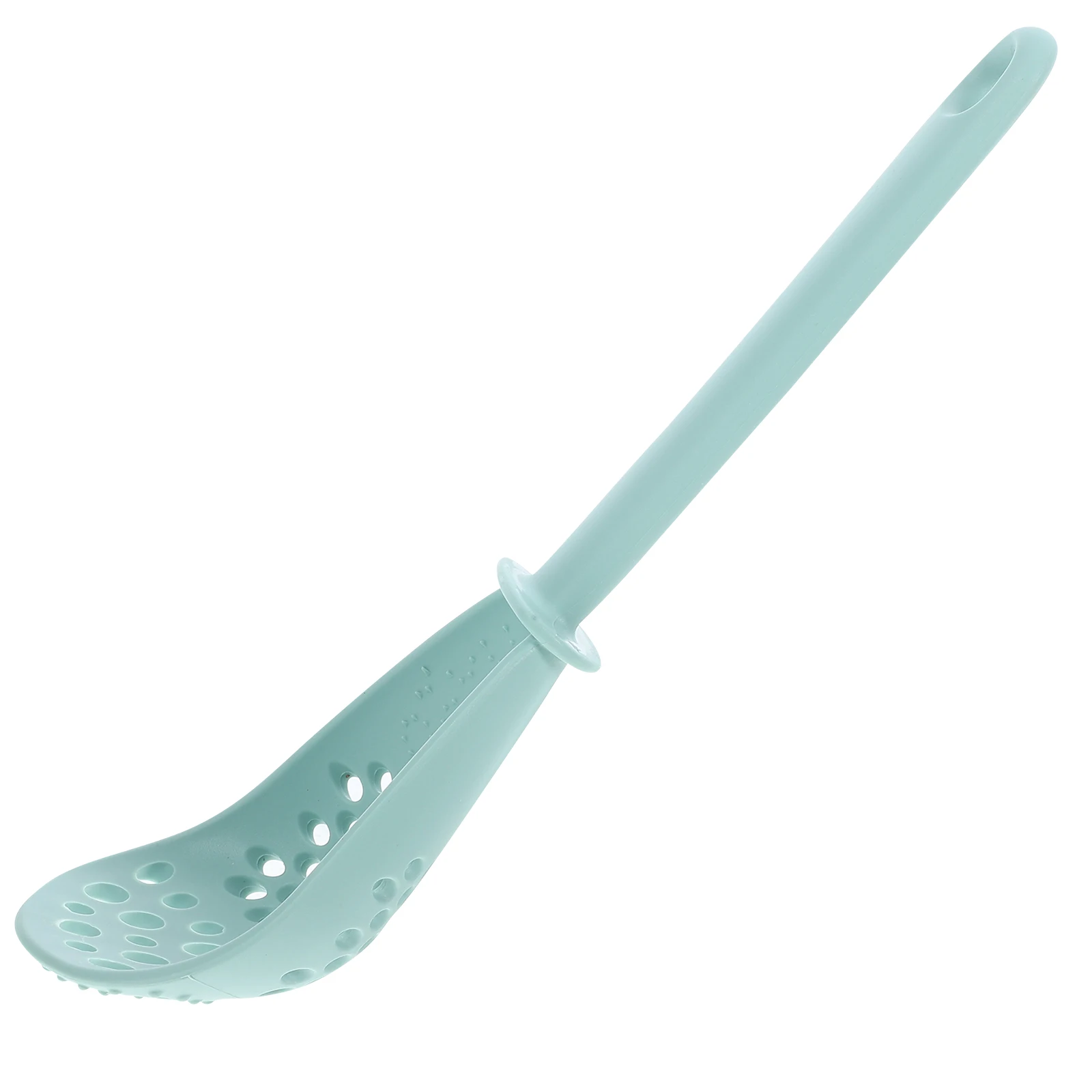 

Multifunctional Kitchen Spoon Garlic Potato Masher Noodles Strainer Plastic Drain Tool White Cooking Utensil Smasher