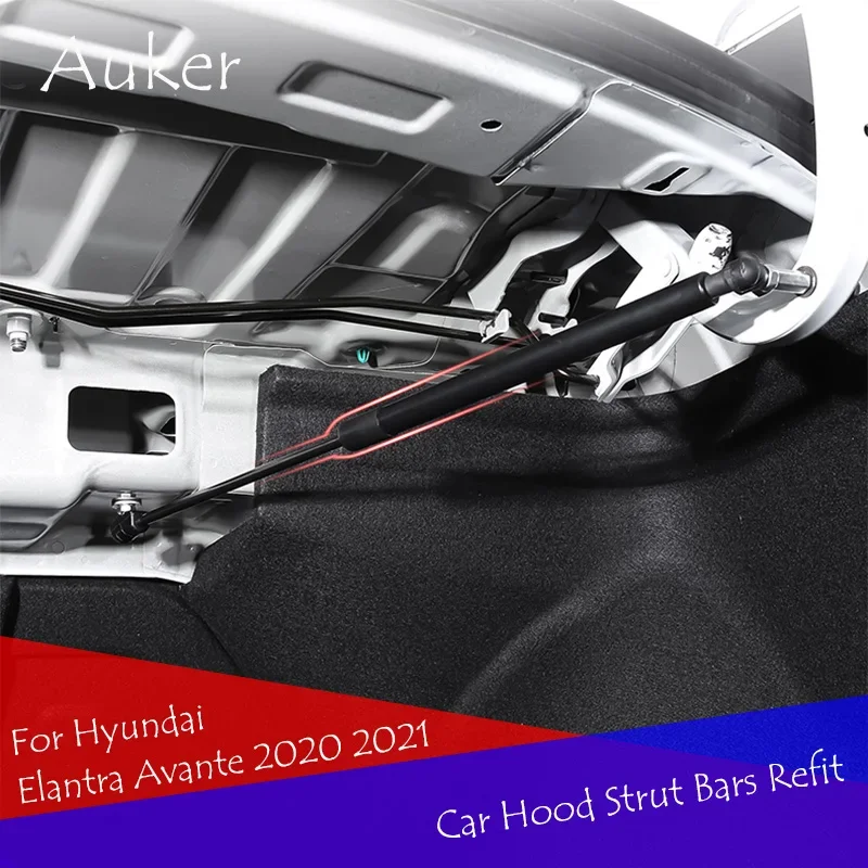 Tylne drzwi skrzynia, pojemnik wsparcie siłownik hydrauliczny bary Shock wspornik dla Hyundai Elantra Avante 2020 2021
