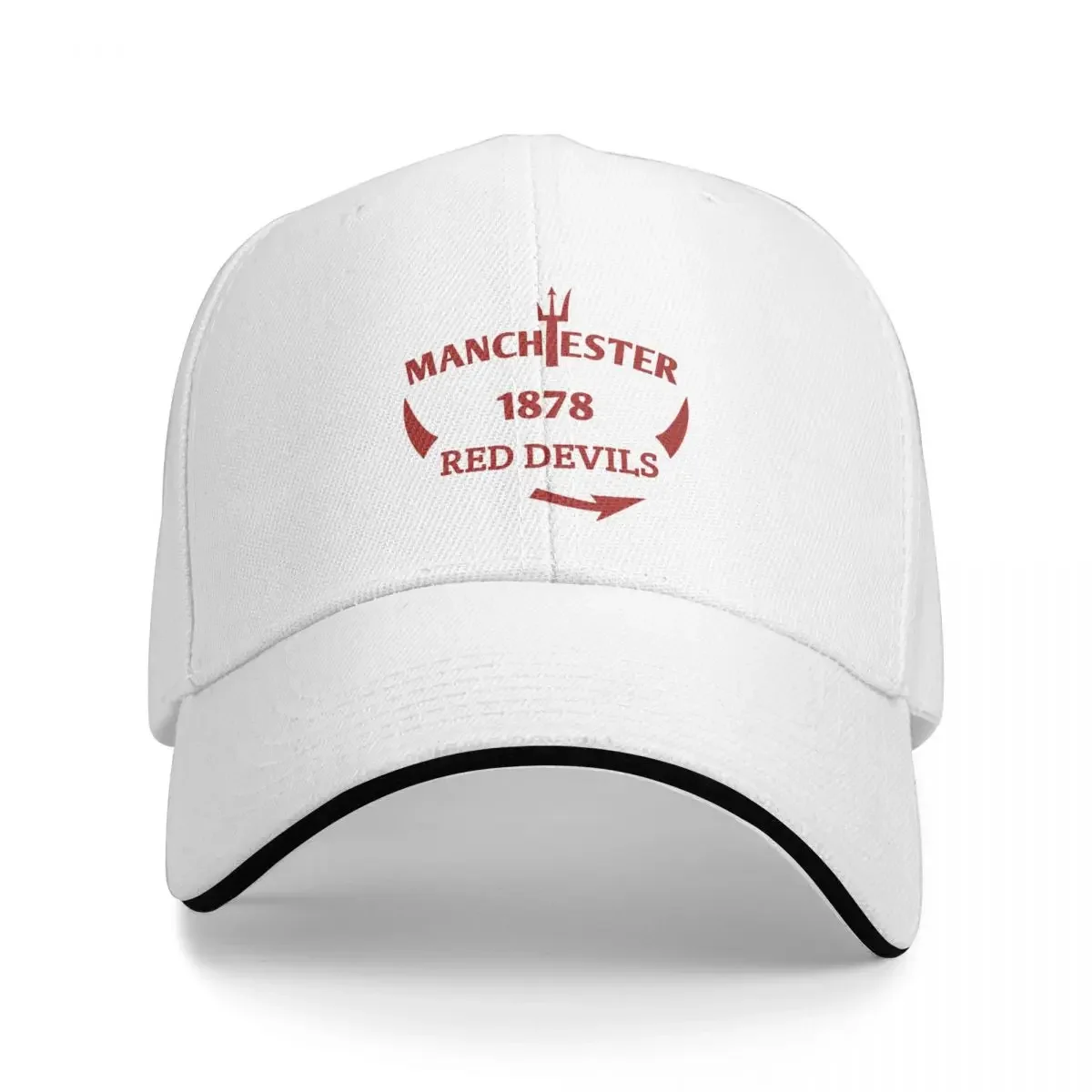 Devils Of Manchester, Manchester Is Red Cap Fashion Casual Baseball Caps Adjustable Hat Hip Hop Summer Unisex Baseball Hats