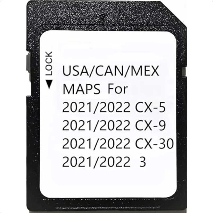 

M**da 3 6 CX3 CX5 CX9 Map Navigation SD Card USA CAN MEX