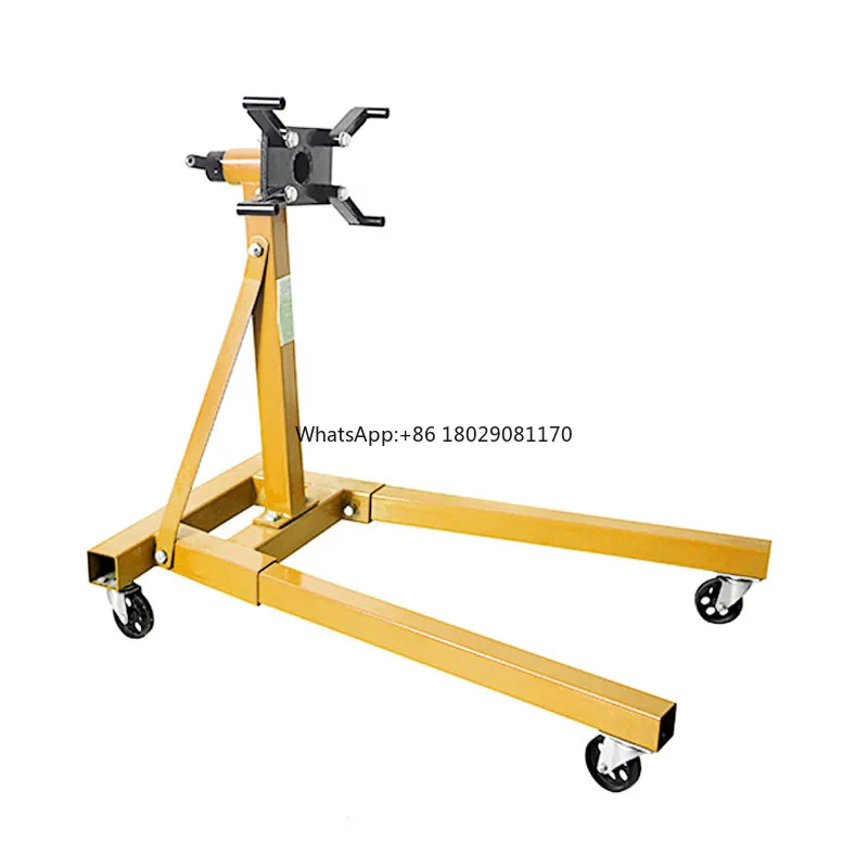 Sturdy Industrial Engine Stand - Adjustable Height, Heavy Duty Support