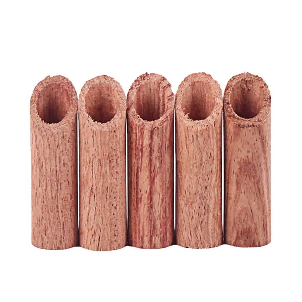 5pcs Mahogany Guitar Truss Rod Tube For Guitar Neck Replacement Parts