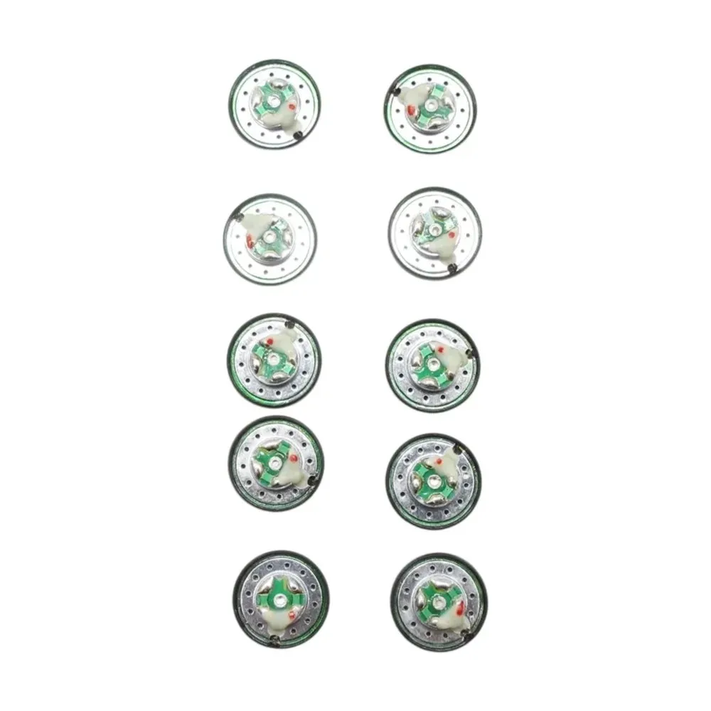 5 Pairs/Lot DIY Vido Earphone Speaker 15.4mm Flat Head Earbuds Speaker Diy MX500 Driver Unit for Vido Earphone