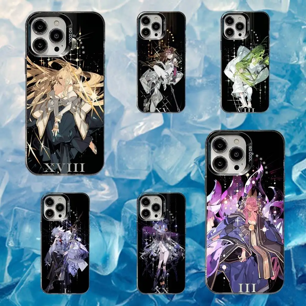 

Fate-Grand-S Order Anime Phone Case For iPhone 16,15,14,13,12,11,Mini,Pro,SE,MAX White Matte Shockproof Cover