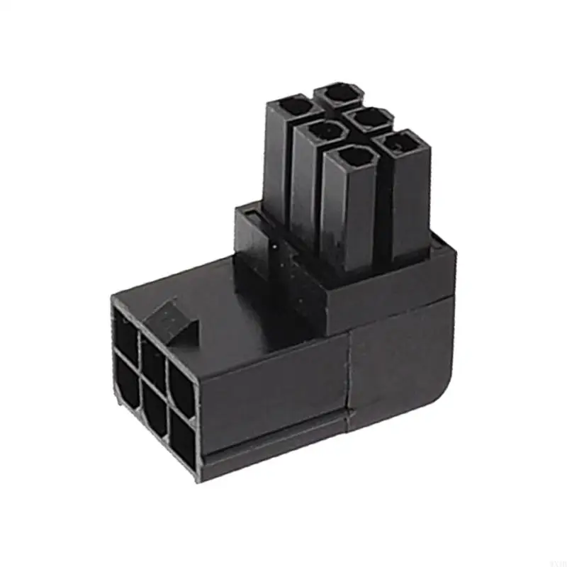 WXTB 90Degree Card đồ họa Khuỷu tay 6pin Đầu nối khóa khuỷu tay của Card đồ họa