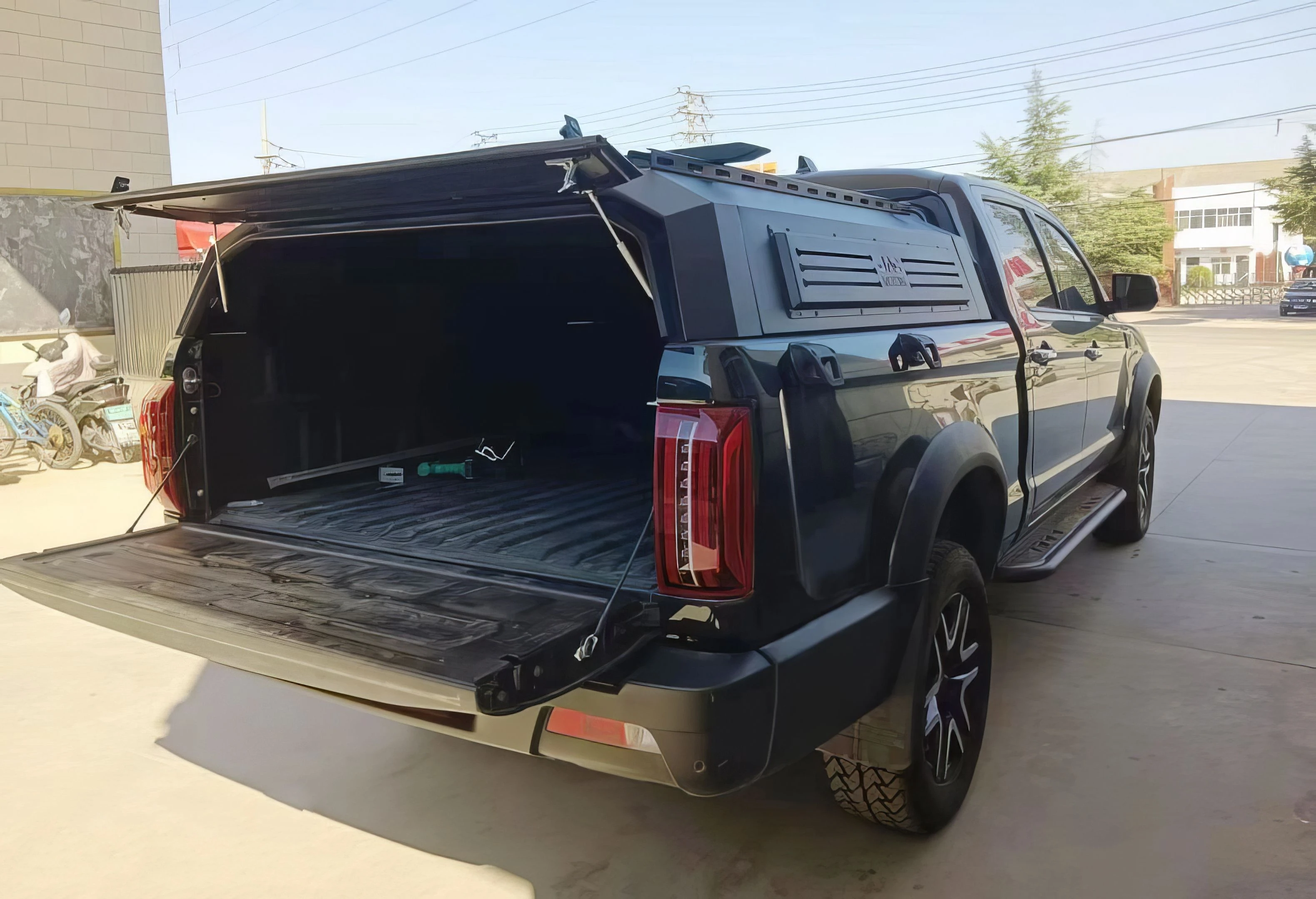 Leichtes Aluminium-Hartüberdachung für Ford F-150 Pickup, kompatibel mit Mazda Great Wall Nissan Isuzu Amarok Triton