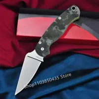 C81 Camouflage Folding Pocket Knife S30V Blade G10 Handle Outdoor Tactical Knives Hiking Hunting Survival Defense Camping Tool