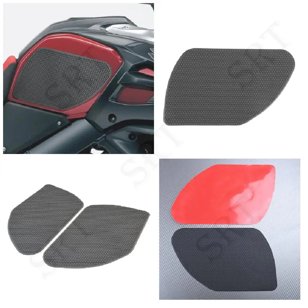 

For Suzuki V-Strom 1000 DL XT ABS Motorcycle Accessories Tank Pads Side tank Traction Anti Slip Pad Knee Grip Sticker 2014-2019