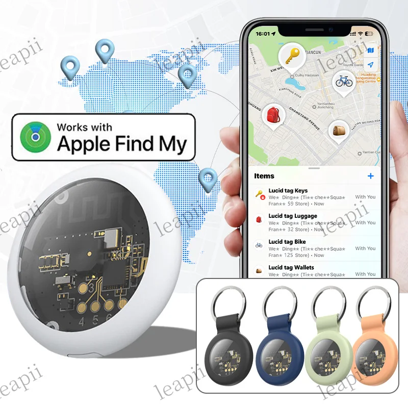 Image of 2026 Neuer Bluetooth-GPS-Tracker Smart Tag Airtag Kompatibel mit Apple Find My APP ITag Locator Air Tags Haustier-Schlüsselfinder für iOS