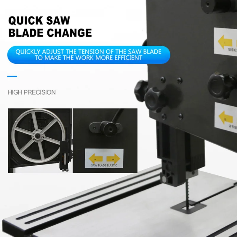 

2026 9 inch 350W Electric Wood Saw Multi-angle Sawing Circular Machine Wood Cutting Machine Carpentry Woodworking Jig Saw Table