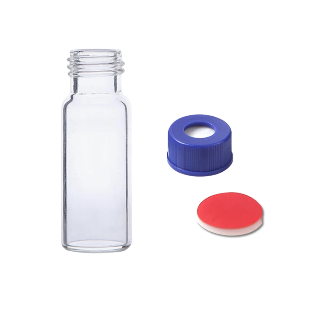 1.5ml/2ml Clear Glass Headspace Sample Bottle  Cover Headspace Sample Bottle Liquid Injection Chromatography Vial