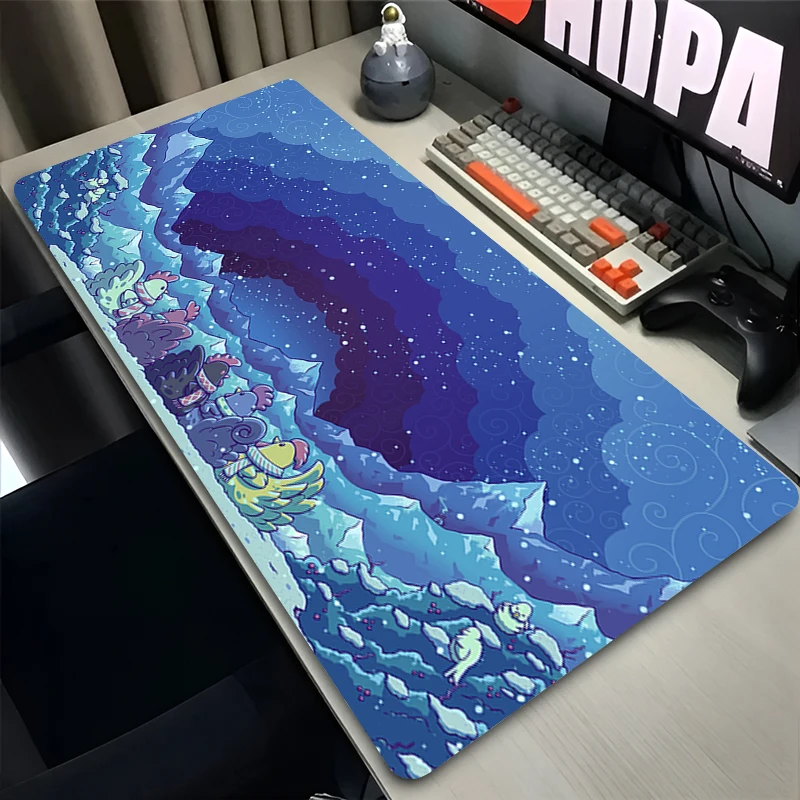Mouse Pad PC Non Slip Rubber S-stardew Valley Mousepad Laptop Gamer Cabinet Keyboard Pad Office Computer Gaming Desk Mouse Mat