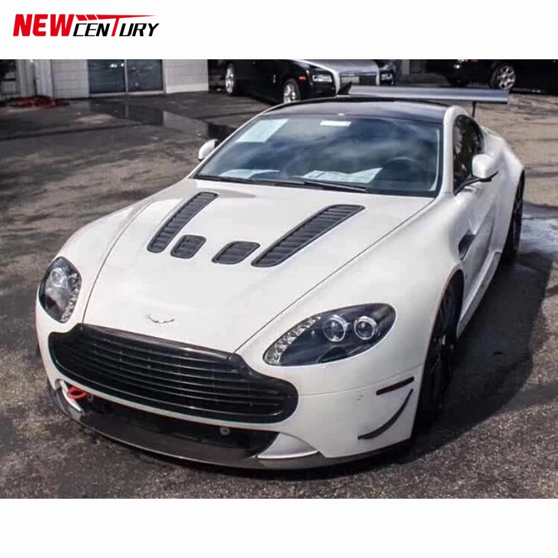 Suitable for 2007-2018 Aston Martin V8 Vantage Modified Carbon Fiber Perforated Machine Hood