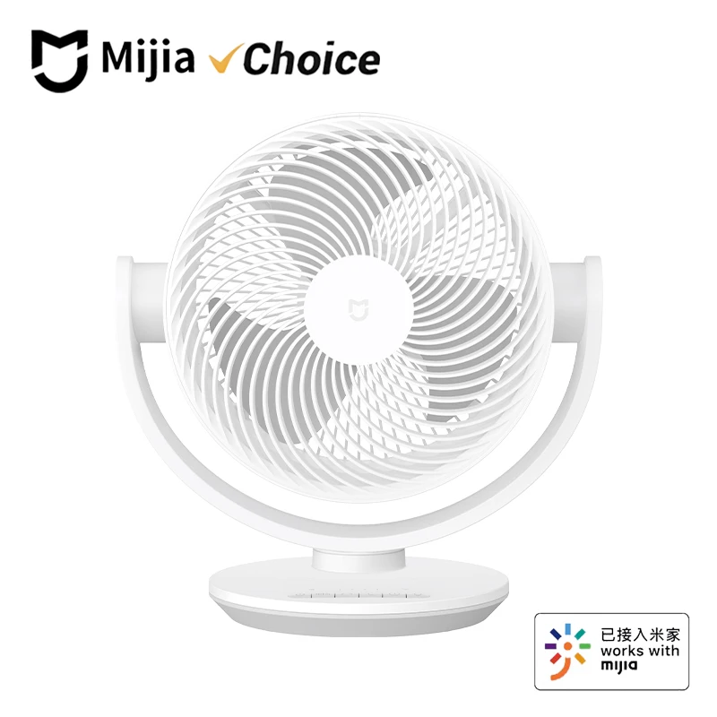 

Настольный циркуляционный вентилятор Mijia DC Inverter: умный, трехмерный, легкий, портативный, с поддержкой приложения MI HOME
