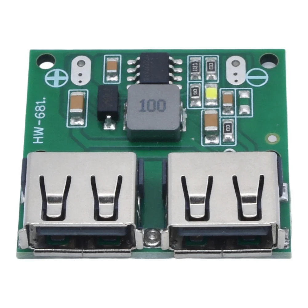 USB Charging Module Dual 3A Output Step Down Converter for 9V 12V 24V 36V Input 6V-40V DC Input 5V 3A Output for Phones Tablets