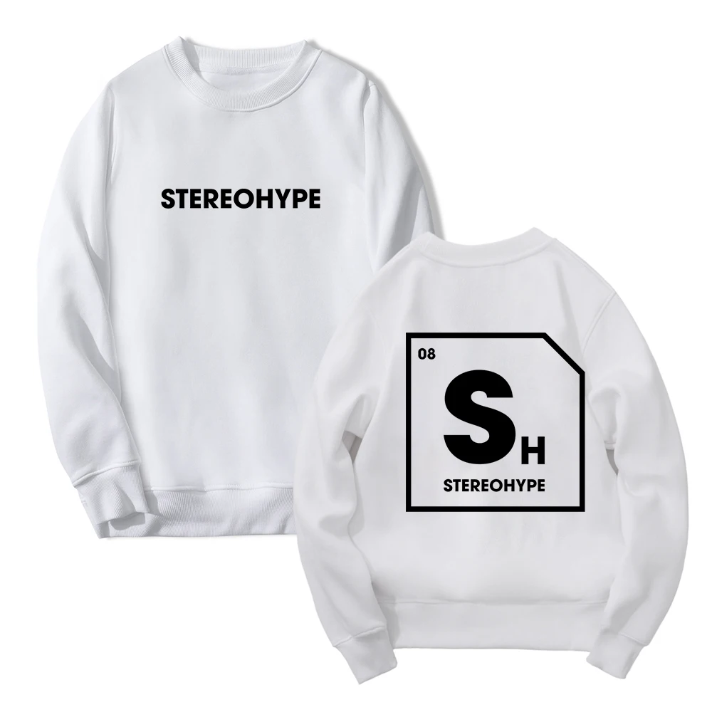 2023 James Hype Stereohype Merch Crewneck Long Sleeve Streetwear Men Women Sweatshirt Hip Hop Clothes