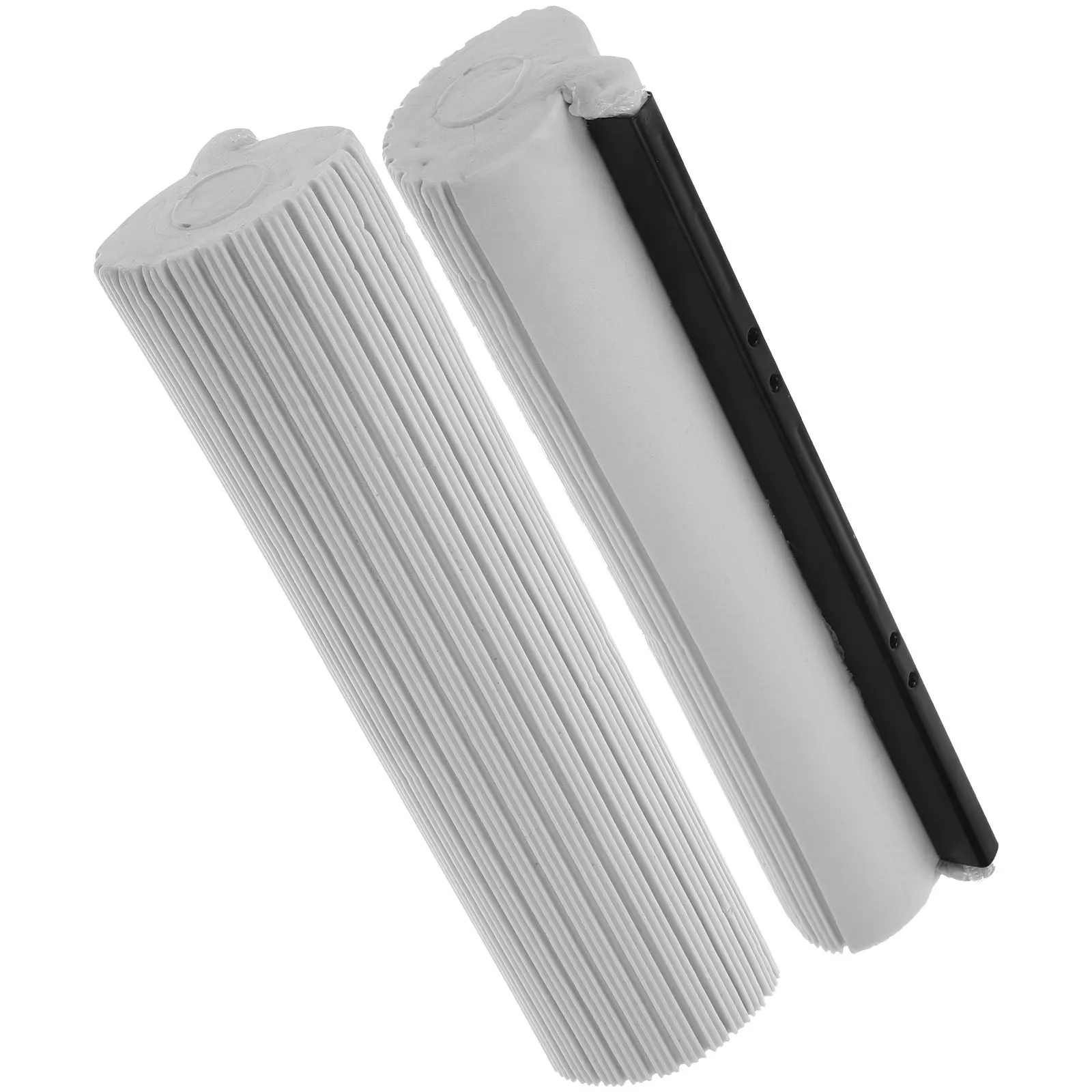 3Pcs Mop Head Replacement Sponge Rolling Mop Refill High Capacity Water Absorption Fast Drying Convenient Snap
