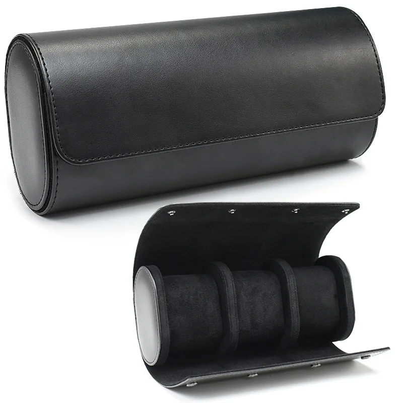 Watch Roll Travel Case for 3 Watches