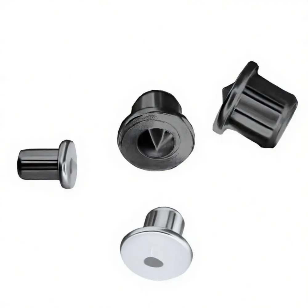 Dowel Center Point Pin Locator Woodworking Furniture Joint Alignment Hardware Silver Metal Cabinet Hole Drilling Guide