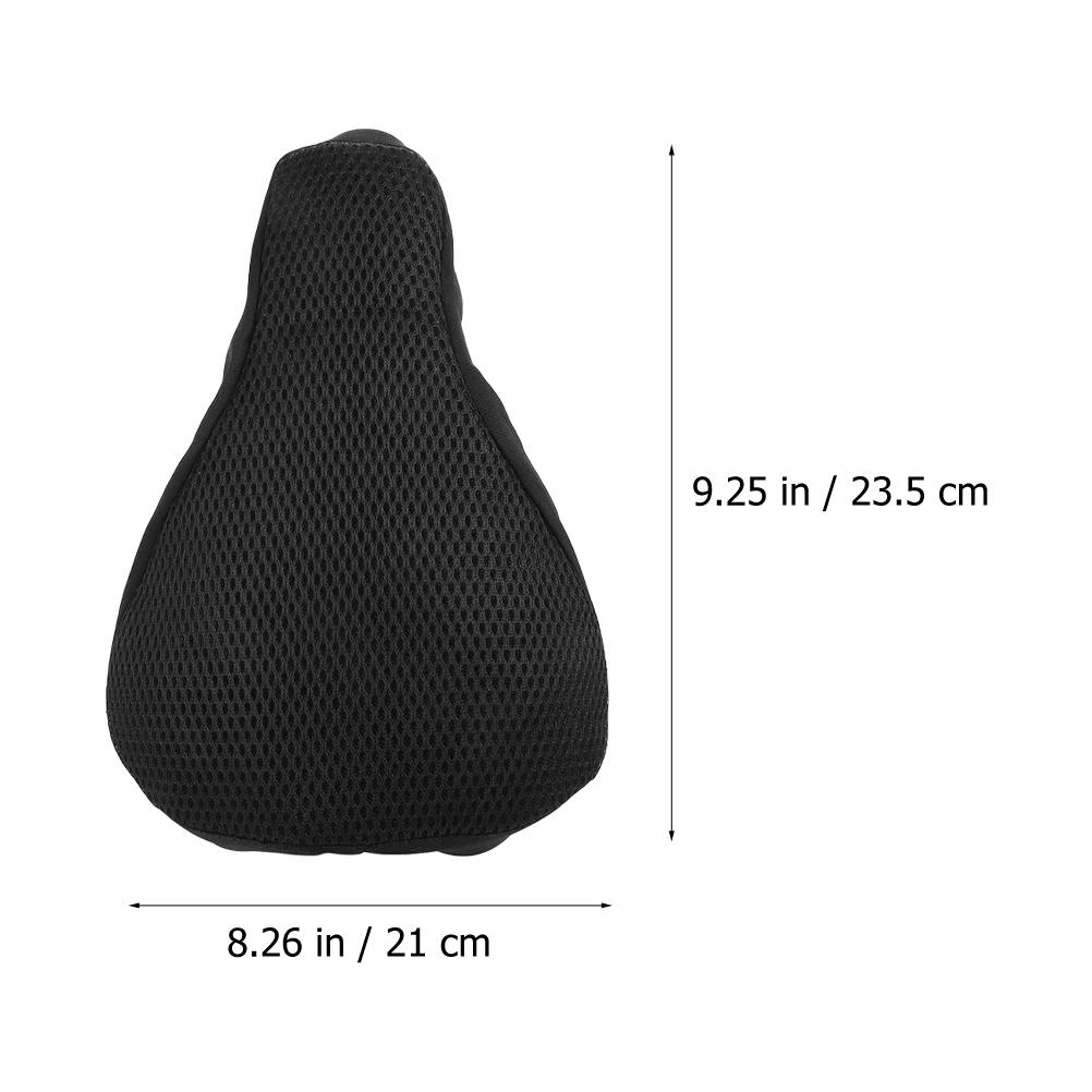 

2pcs Mesh Bike Seat Cover Breathable Saddle Cushion Cover Sunblock Shockproof Lightweight Elastic Fit For Mountain Bike Kids