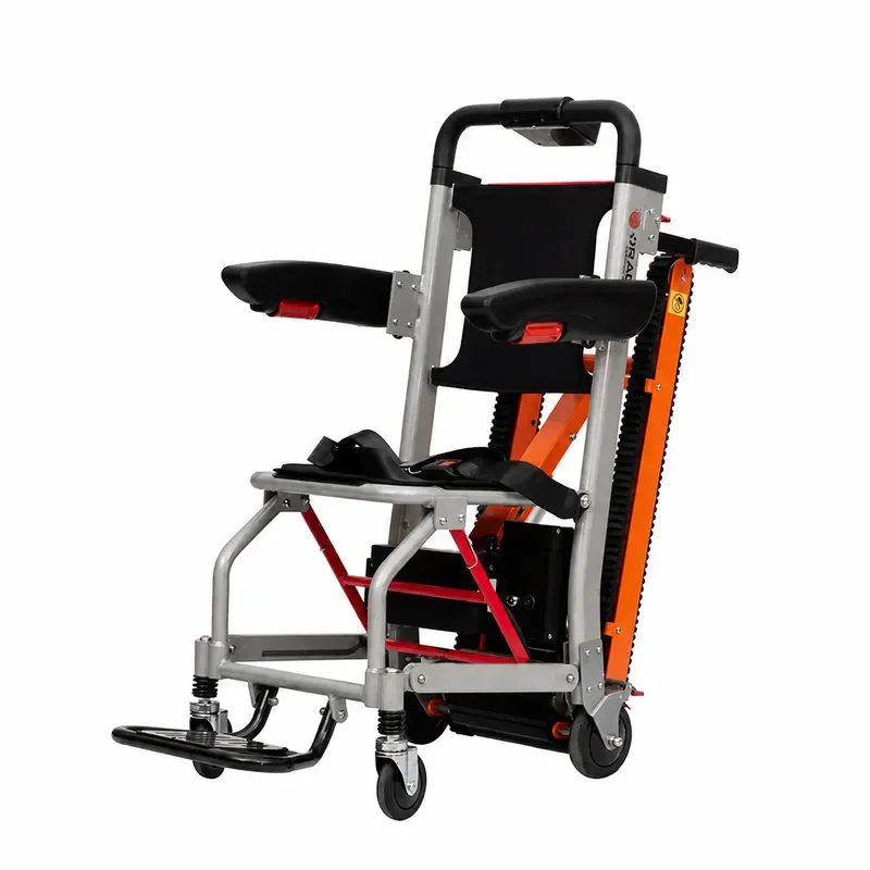Mini Electric Stair Climbing Wheelchair Hydraulic Folding Track Model for Narrow Corridors Factory Direct Sales