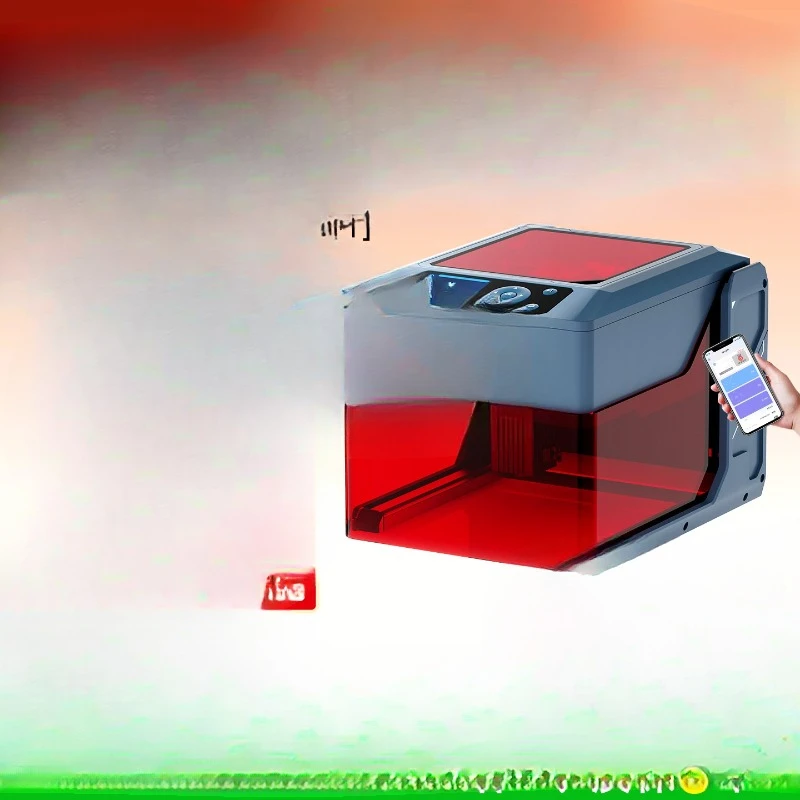 آلة الحفر بالليزر الذكية، وسم المعادن الصغيرة المحمولة