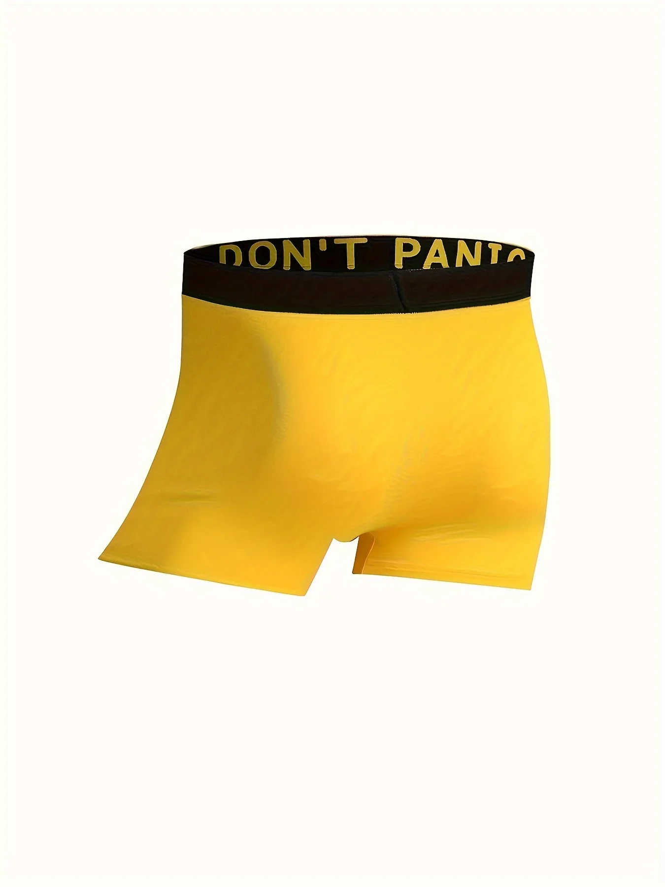 4PCS comfortable and breathable letter belt design men's underwear suitable for casual daily wear and all seasons