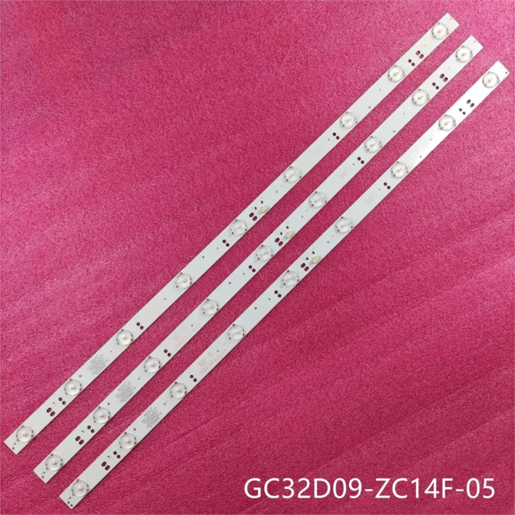 

TV Lamps Kits LED Backlight Strips For DEXP F32B700B F32C7000B 32“ FHD LED Bars Bands GC32D09-ZC14F-05 Rulers 303GC315037 Lanes