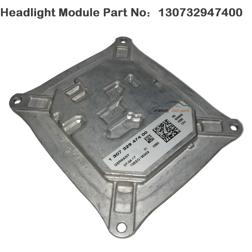 130732947400   OEM الصابورة الأصلي OEMHIDS ل 14-16 Masera-ti Giberi DRL LED المصباح التحكم وحدة تشغيل الكمبيوتر 1307329474