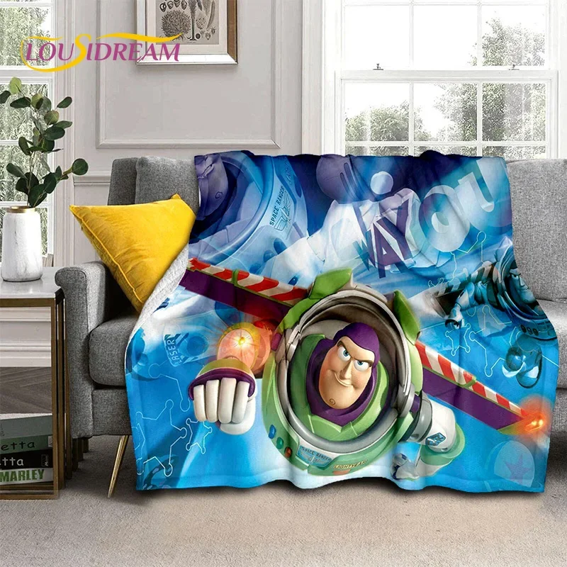 귀여운 토이 스토리 디즈니 만화 부드러운 플란넬 담요 던지기 담요, 거실 침실 침대 소파 피크닉 커버, 어린이 선물, 29 스타일